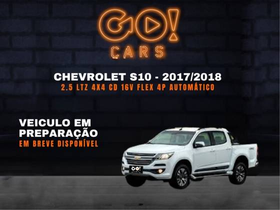 CHEVROLET S10 2.5 LTZ 4X4 CD 16V FLEX 4P AUTOMÁTICO